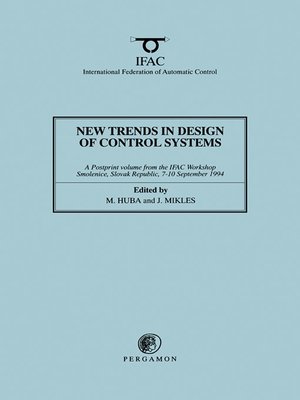 cover image of New Trends in Design of Control Systems 1994